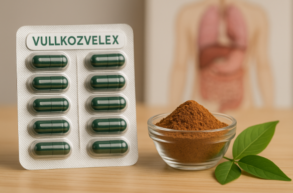 How do the ingredients in Vullkozvelex work in the body